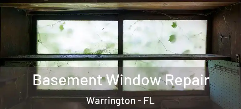 Basement Window Repair Warrington - FL