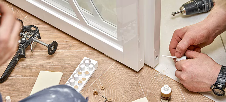 Commercial Aluminum Door Installation in Warrington, FL