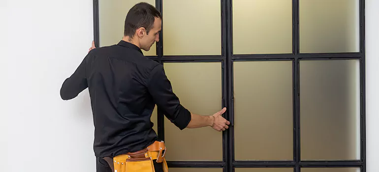 Patio French door installation in Warrington, FL